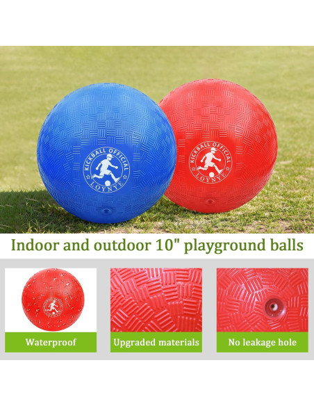 Bolas de Dodgeball Inflables LOYNYE 25.4 cm PVC 4 Unidades