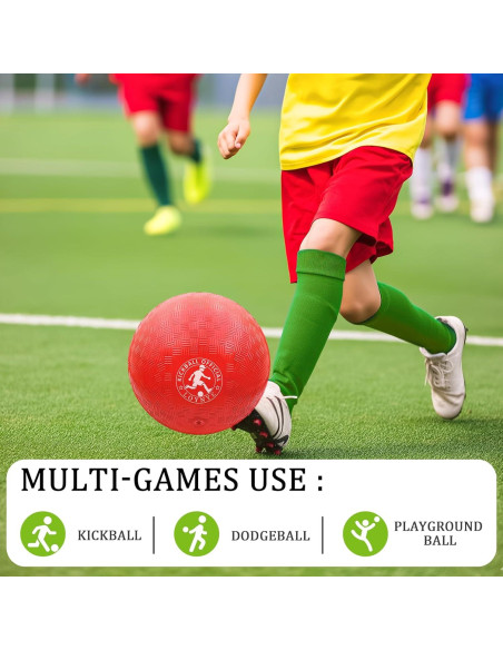 Bolas de Dodgeball Inflables LOYNYE 25.4 cm PVC 4 Unidades