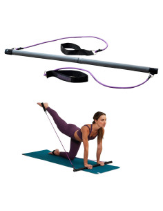 Kit de Barra de Pilates Gaiam - Equipamiento Fitness Compacto