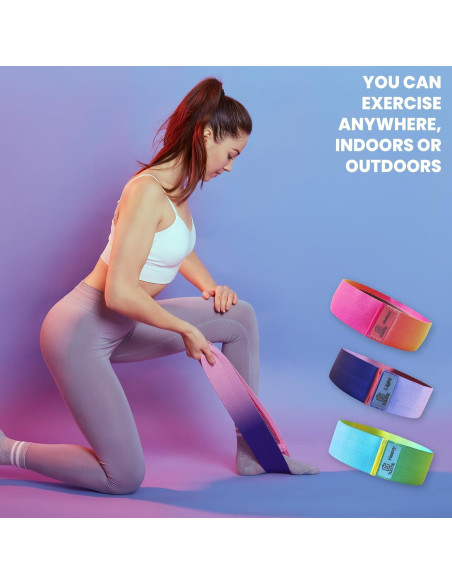 Bandas de Resistencia TUUTIE - 3 Niveles para Ejercicio