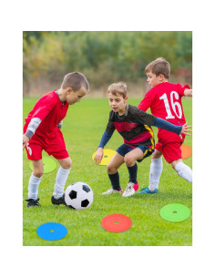 Marcadores de Cono Plano QWORK 25 Piezas 15.24 cm Multicolor 2