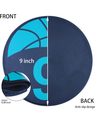 Marcadores de Entrenamiento de Baloncesto Nuburbur 10 Pcs 22.86 cm