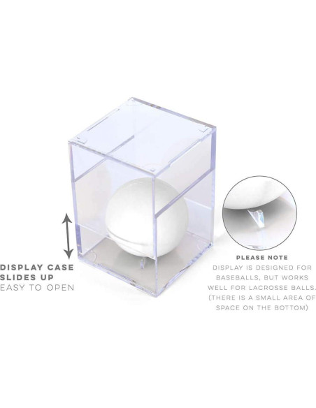 Caja de Exhibición Acrílica Cuadrada ChalkTalkSPORTS 7.94cm