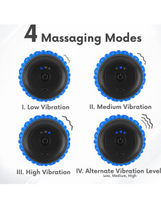 Bola de Masaje Vibrante ZeenKind para Alivio Muscular 4 Velocidades 2