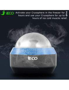 Bola de Masaje Fría iECO Cryosphere 8.2 cm - Alivio Muscular 2