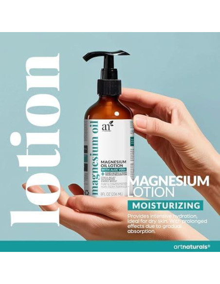 Set de Terapia de Magnesio ArtNaturals 355 ml + 236 ml