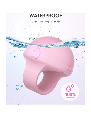 Bola de Masaje Facial Portátil Pinkmini Rosa Claro 10 Modos