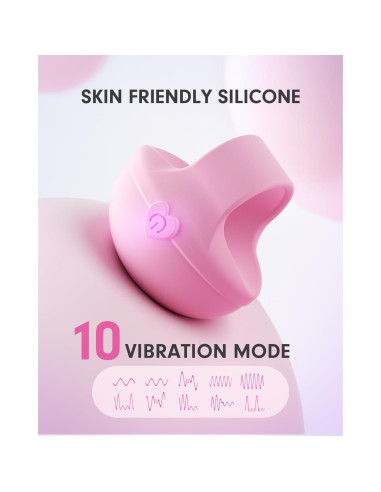 Bola de Masaje Facial Portátil Pinkmini Rosa Claro 10 Modos