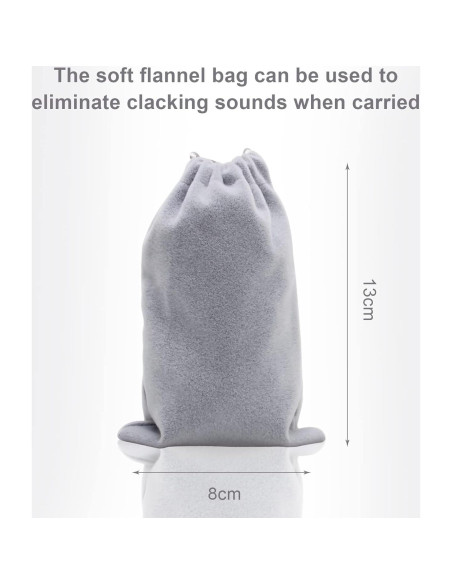 Bolas de Baoding de Mármol Coolrunner 5cm Gris Oscuro