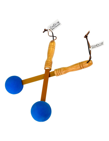 Masajeadores de Percusión CanDo - Paquete de 2, Azul
