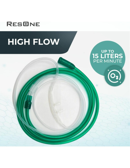 Cannula Nasal Alta Flujo ResOne 14 Pies 5-Pack Suave