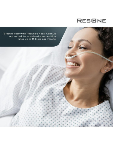 Cannula Nasal Alta Flujo ResOne 14 Pies 5-Pack Suave