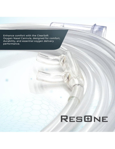 Cannula Nasal Alta Flujo ResOne 14 Pies 5-Pack Suave