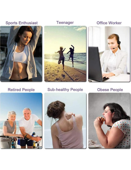 Banda de Resistencia de Pedal Sanmily 4 Tubos Antideslizante