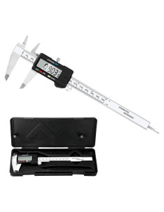 Calibrador Digital Electrónico 150 mm Acero Inoxidable LCD