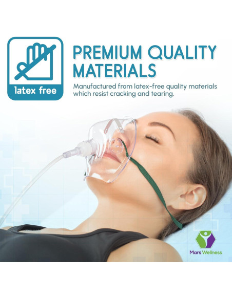 Tubería de Oxígeno Mars Wellness 2.13m - 3 Tubos Resistentes