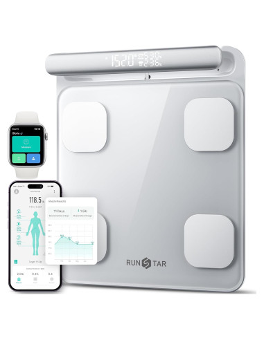 Báscula Inteligente Runstar FG2202LB 28 Métricas Digital