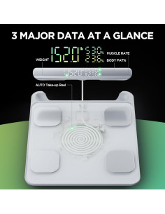 Báscula Inteligente Runstar FG2202LB 28 Métricas Digital 2