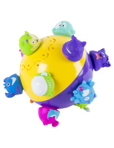 Pelota Risa Motorizada Spin Master - Desarrollo Sensorial 18cm