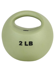 Balón Medicinal CanDo 10-3290 0.91 kg Beige para Entrenamiento