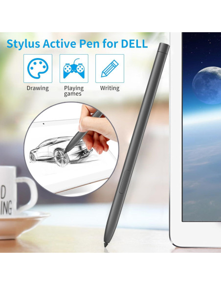 Lápiz Activo HP EliteBook x360 G3/G4/G5/G6/G7 Plata