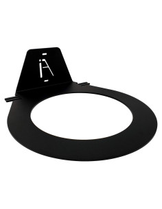 Estante de Pared para Balones de Medicina IRON AMERICAN 21.6 cm