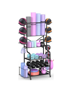 Estante de Almacenamiento Mythinglogic para Gimnasio en Casa