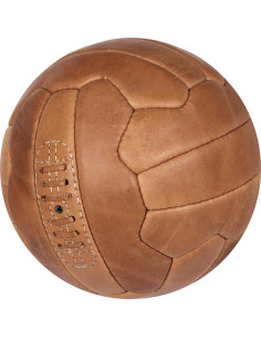 Balón de Fútbol Vintage FNine Sports 100% Cuero 70cm 2