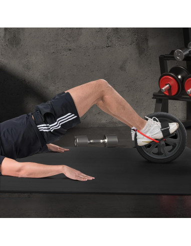 Rueda de Abdominales Genérico con Pedal Antideslizante 150 kg