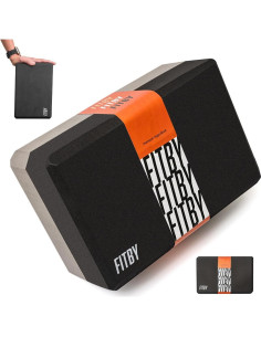 Bloques de Yoga Fitby de Espuma Antideslizante 22.86x15.24 cm 2