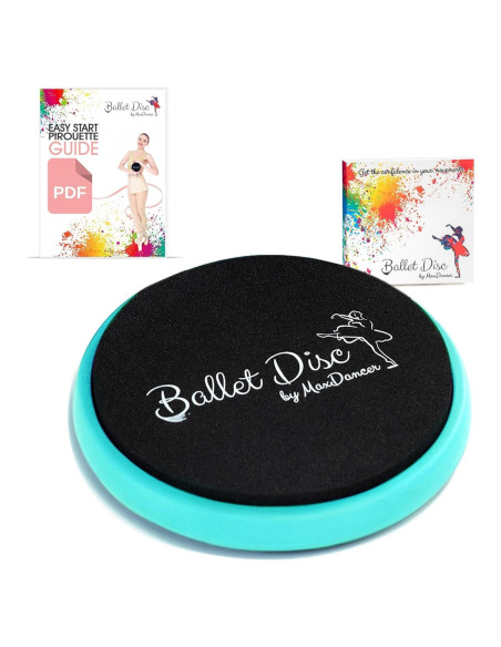 Disco de Giro de Ballet MaxDancer 14 cm Azul para Piruetas Disco de Giro de Ballet MaxDancer 14 cm Azul para Piruetas