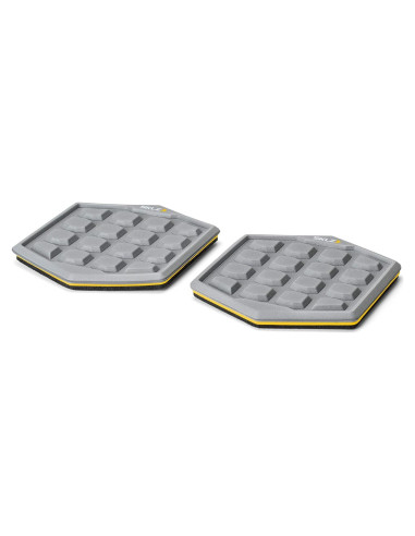 Discos deslizantes de ejercicio SKLZ Slidez para core - Gris