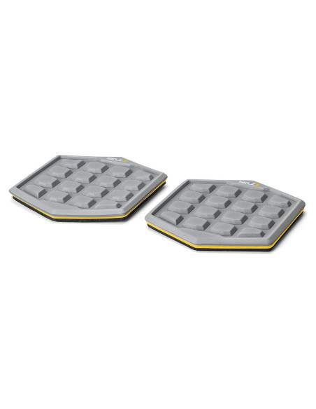 Discos deslizantes de ejercicio SKLZ Slidez para core - Gris