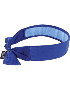 Bandana Refrigerante Ergodyne Chill-Its 6700CT, Azul, Paquete de 2 2