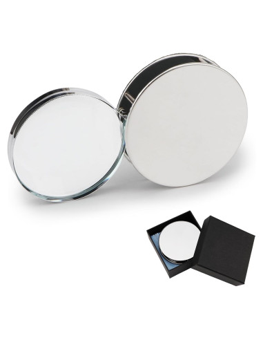 Lupa de Mano Rongon 20X Plegable con Estuche de Metal