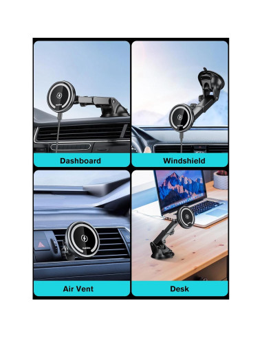 Cargador de coche Magsafe MAGJIEYX 36W carga rápida