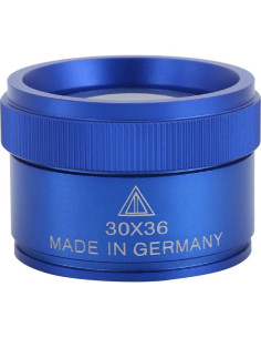 Lupa de Joyero Cosiki 30X Plegable Azul 4.2x2.9cm 2