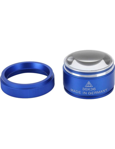 Lupa de Joyero Cosiki 30X Plegable Azul 4.2x2.9cm