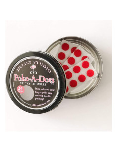 Dedales Adhesivos Jillily Studio Poke-A-Dots 24 Piezas