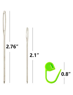 Marcadores de Puntos Ortarco 120 PCS con Agujas de Ojo Grande 2
