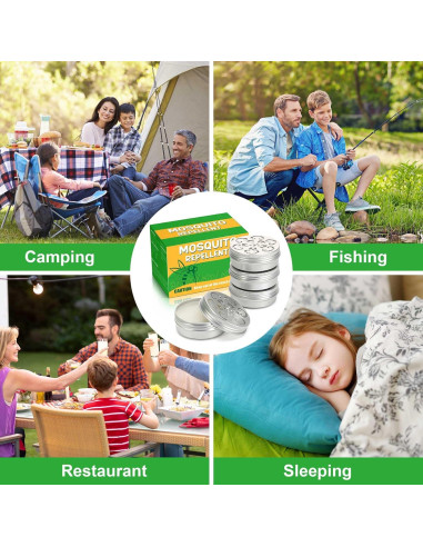 Repelente de Mosquitos Natural Motrapso Paquete de 4