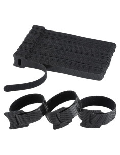 120PCS Correas de Cable Reutilizables Mvyc 15,24cm Ajustables