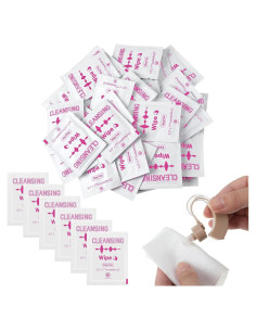 Toallitas de limpieza Timgle 200 unidades para audífonos