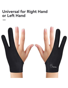 Guante de Dibujo Parblo PR01 para Tableta Gráfica - Talla Única 2