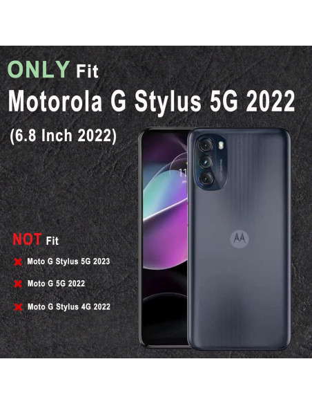 Funda Doble Capa Motorola Moto G Stylus 5G 2022 Morada Funda Doble Capa Motorola Moto G Stylus 5G 2022 Morada