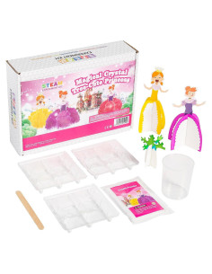 Kit de Crecimiento de Cristales de Princesa Fun Express - 3 Piezas