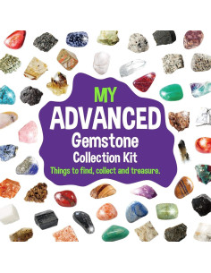 Kit Educativo de Rocas y Gemas Byncceh - 48 Piezas para Niños 2