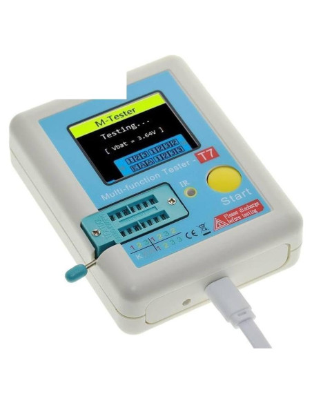 Probador de Transistores LCR-T7 Genérico Multifuncional