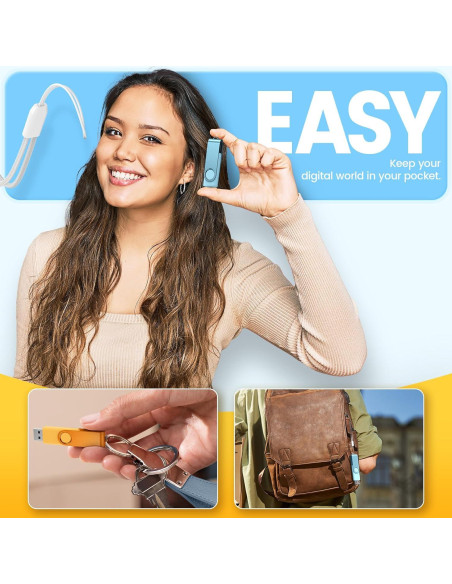 Kepmem Paquete 10 Unidades USB 2.0 16GB Flash Giratorio Kepmem Paquete 10 Unidades USB 2.0 16GB Flash Giratorio