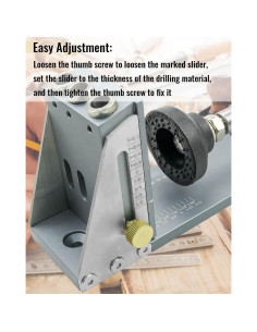 Kit Plantilla Agujeros Pocket PNYZIK Acero Endurecido 1.87kg 2